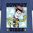 thumbnail image 3 of Toy Story 4 - Cowboy Vibes - Toddler & Youth Girls Short Sleeve Graphic T-Shirt, 3 of 5