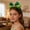 A, variant on Upgraded Fun St. Patrick's Day Headband Irish Festival Party Green Carnival Party Props Shamrock Design For Holiday Celebrations And Events Z