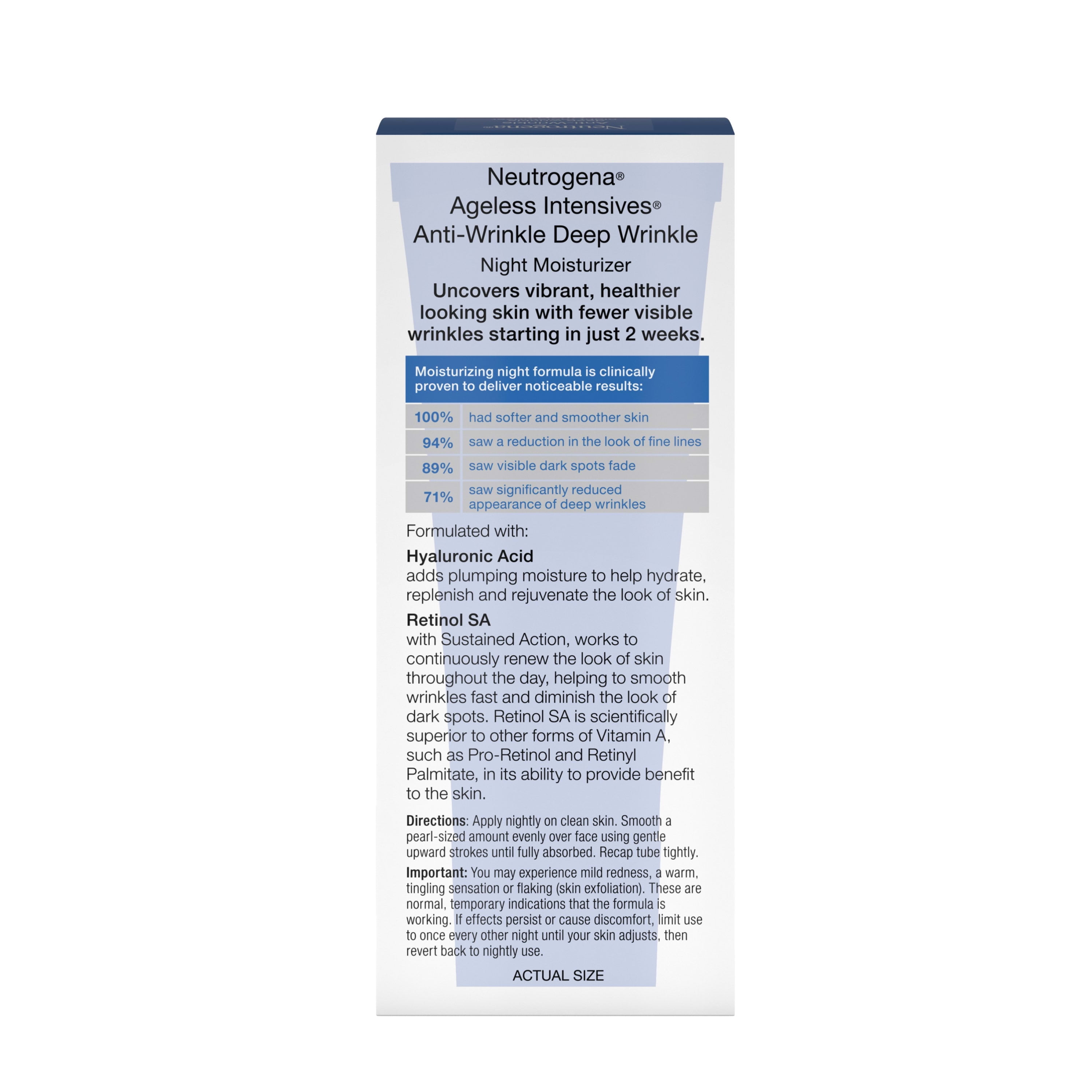 neutrogena deep wrinkle moisture