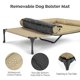 thumbnail image 5 of Cama elevada para perros Veehoo Cooling con cojín impermeable, color beige, 5 of 7