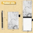 thumbnail image 2 of Juego de cuadernos de bolsillo Outus, 10 unidades, con soporte de piel sintética, 8 recambios, 2 of 6
