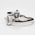 thumbnail image 3 of 2Ct Round Cut Lab-Created Diamond Women's Engagement Ring 14K White Gold Plated Silver, 3 of 3