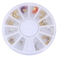 thumbnail image 1 of Rhinestones Crystal Studs Rhinestone Mixed Color 12Pcs 5.7x0.3937in, 1 of 5