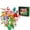 Multicolor B, variant on Flower Bouquet Advent Calendar 2025, Flower Advent Calendar 2025, 24 Days Christmas Ornament Decor Sets
