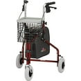 thumbnail image 6 of Traveler Rollator Adjustable Height / Folding Aluminum 33 to 37-1/4 Inch Handle Height 4900RD, 6 of 6
