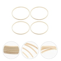 DINHEAROM Craft Embroidery Hoops 4Pcs 10.2x10.2in For Quilting Diy Enthusiasts