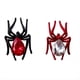 thumbnail image 1 of Producto Terminado Adornos de Araña Decoración de Manicura con Tachuelas de Aleación Retro Negro y Rojo, 1 of 6