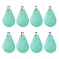 thumbnail image 4 of Almencla 8 Pieces Pool Cover Weights with Hooks PVC Thick for Antifreezing Protection Green, 4 of 8