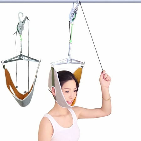 Cervical Traction Device for Relief Neck Shoulder Pain, Hanging ...