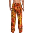 thumbnail image 2 of Bixox Men's Sunflower4 Patterned Pajama Pants with Pockets Lounge Clothes for Home, 2 of 5
