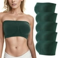 thumbnail image 2 of Ramiter Lingerie for Women Women's Plus Size Push Up No Steel Ring Bra Sports Beauty Back Bra Seamless Underwear S,Green, 2 of 4