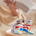 thumbnail image 2 of GROWTH TANK Rabbit Statue Bunny Figurine Colorful for Entrance Office Decoration Easter Gift Graffiti Lying, 2 of 8