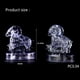 thumbnail image 3 of Rompecabezas de Cristal Transparente onlyliua con Doce Luces Led y Destellos Astrológicos, 3 of 3