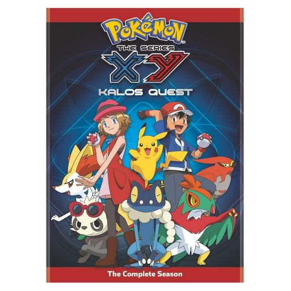 Pokemon The Series: XY Kalos Quest Complete Season (DVD), Anime, VIZ Media