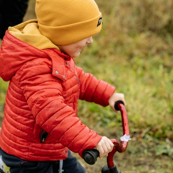PTOOTP Purple Plastic Bicycle Windmill Rotating Sakurashape Easy Install 3Pcs