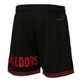 thumbnail image 3 of Men's-Mitchell & Ness  Black Georgia Bulldogs Team Origins Mesh Shorts, 3 of 3