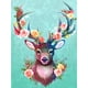 thumbnail image 2 of Cuadros Decorativos Kits de punto de cruz estampados DIY conjunto de costura bordada Ehuebsd de hilo de algodón ecológico de 11CT animalesflores decoración para colgar en la pared del hogar, 2 of 9