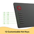 thumbnail image 6 of VEIKK A15 10x6 inch Drawing Tablet with Battery-free Stylus and 12 Shortcut Keys, Art, Sketching, Animation, 6 of 9