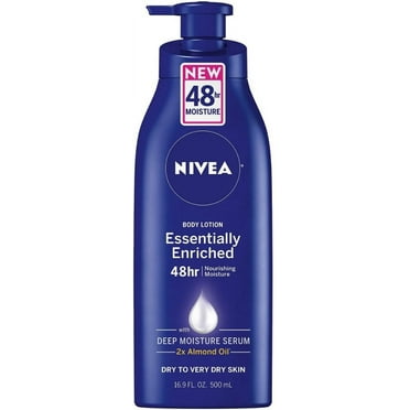 NIVEA Essentially Enriched Body Lotion 16.9 oz (Pack of 3)