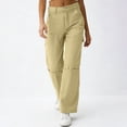 thumbnail image 6 of Qiyinn Women Barrel Jeans for Trendy High Waisted Wide Leg Baggy Cropped Relax Fit Stretch Denim Trouser Ankle Pants, 6 of 7