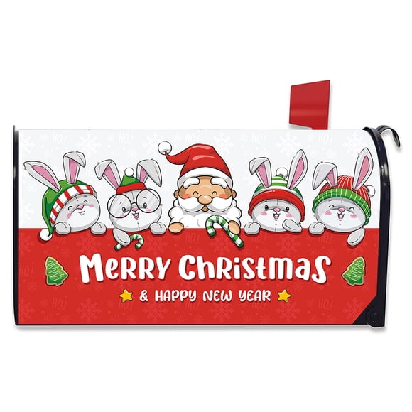 Yuarrent Tamaño estándar de tela para decoración colorida de jardín al aire libre, cubierta impresa de primavera para buzón, impresión Decoración del hogar YTYH2309096