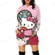 thumbnail image 3 of Sudaderas y sudaderas con capucha de HELLO KITTY para mujer Sudaderas con capucha de HELLO KITTY para otoño y primavera Sudaderas con capucha de manga larga de otoño y primavera de Harajuku, 3 of 5