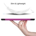 thumbnail image 3 of Allytech Galaxy Tab S6 Lite 10.4" 2022 2020 Case SM-P610 P615 P613 P619, Slim Fit Hard PC Shell Auto Sleep Wake Trifold Stand Shockproof Protective Back Cover for Samsung Galaxy Tab S6 Lite - Purple, 3 of 9