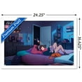 thumbnail image 3 of Lofi Girl - 4 A.M. Wall Poster, 14.725" x 22.375" Framed, 3 of 5
