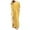 Yellow, variant on OVINYER Dress Women Plus Size Kaftans Casual V-Neck Long Soft Beach Maxi For Summer Stylish Party Sundress