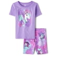 thumbnail image 1 of Conjunto de pijama The Children's Place de manga corta, 100% algodón, 1 of 2