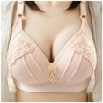 thumbnail image 2 of Eashery Women’s Lace Unlined Bralette With Adjustable Straps Bralettes for Women Beige 105C, 2 of 5