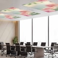 thumbnail image 5 of Fluorescent Light Covers 4 Pack 4x2 ft Pink Roses Vine Leaves Ceiling Light Covers Spring Landscape Light Filters for Classroom, Office & Home, Drop Ceiling Light Covers, 5 of 8