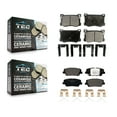 thumbnail image 1 of TEC Front Rear Ceramic Brake Pads Kit for Car 2018-2020 Genesis G80 3.3L KTC-100761, 1 of 10