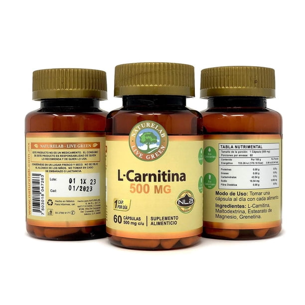 l-carnitina cosmopharm Q10+L-Carnitina si Acid Lipoic, 30 capsule, Cpsulas Naturelab L-Carnitina 500 mg