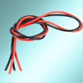 thumbnail image 2 of 2M 12AWG Flexible Tinned Copper Electronic Cable Wire For RC Cars 1M Red & 1M Black, 2 of 3