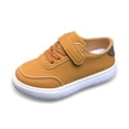 thumbnail image 5 of Krdevn Boys Girls Sneakers, Walking Leather Casual Lightweight Kids Shoes Non- Comfortable Running Athletic Sneakers for Toddler/Little/Big Kid,Yellow, 5 of 9