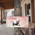 thumbnail image 4 of Every Fart is Love Note Yorkshire Terrier Guilty Face Happy Valentine's Landscape Wood Sign Yorkie Dog Lover Gifts Hanging Wall Home Decor - 01016, 4 of 5