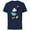 Navy, variant on Disney Minnie Mouse in Pillbox Flower Hat - Short Sleeve Cotton T-Shirt for Adults - Customized-Athletic Heather