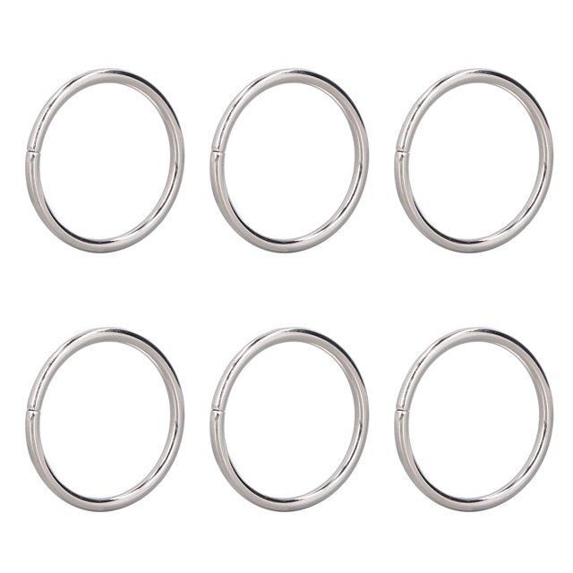 Anillos tóricos de metal, 50 piezas Anillos de metal Anillos artesanales duraderos Anillos tóricos de metal Rendimiento probado