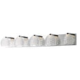 thumbnail image 1 of Maxim 9065CWPC 4.75 x 36.25 in. Fringe LED 5-Light Bath Vanity, Polished Chrome, 1 of 1