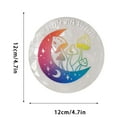 Suncatcher Rainbow Static Glass Sticker Collision Prevention Bottle