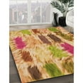 thumbnail image 2 of Ahgly Company Indoor Square Patterned Grapefruit Red Area Rugs, 6' Square, 2 of 6