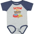 thumbnail image 3 of Inktastic Labrador Retriever Loved by a Boys or Girls Baby Bodysuit, 3 of 5