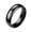 Black, variant on Engagement Wedding Rings for Women Men Promise Couples 5MM Black Silver Gold Plated Cubic Zirconia Stainless Steel Simple Statement Jewelry Black Size 10