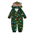 thumbnail image 2 of Jsaierl Christmas Pajamas for Family Matching Cute Long Sleeve Couples Soft Sleepwear One Piece Funny Christmas Pjs Sets, 2 of 6