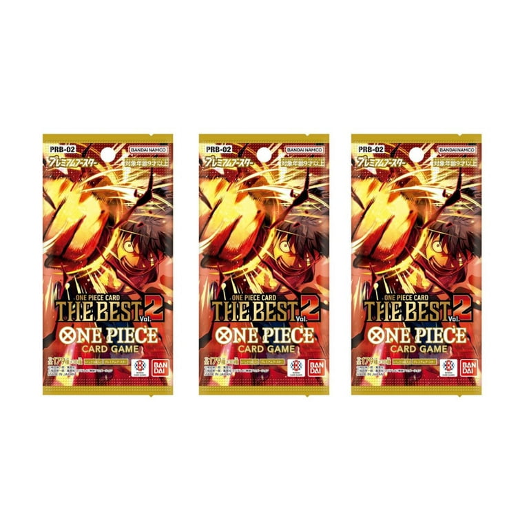 One Piece Card Game The Best Vol.2 PRB-02 Booster Pack (Japanese