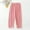 Pink, variant on NAISIBABY Summer Kids Girls Boys Thin Ankle Pants, Child Mid High Waisted Soft Mosquito Repellent Pants Gray 9T