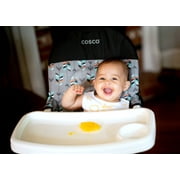 Cosco Kids Simple Fold Full Size High Chair with Adjustable Tray, Lula