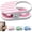 Pink, variant on JKCCZLL Clip-On Drink Holder - Secure Your Beverage Anywhere, Drinking Cup Holder Clip with Side Hole, Portable Cup Holder for Desk, Chair for Water Drink Beverage Soda Coffee Mug (Colorful),Blue