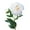 White, variant on Yesbay 1Pc Artificial Flower Realistic 2-head No Fade Peony Fake Flower for Wedding